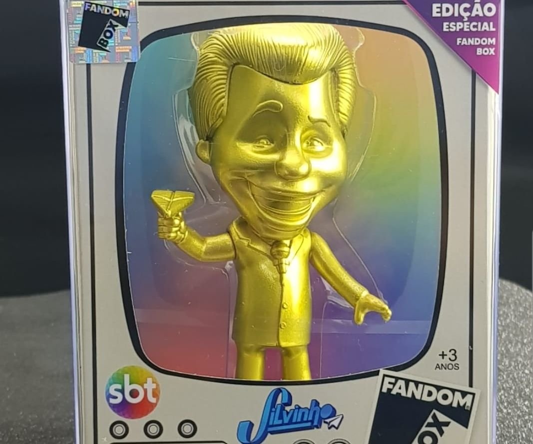 Fandom Box e SBT lançam edição especial do Silvinho Dourado